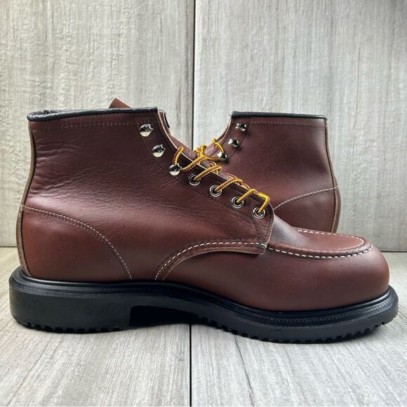 NEW Red Wing 8249 6” Brown Oil Resistant Steel Toe Men’s Size 11.5 EEE Wide - Picture 2 of 10